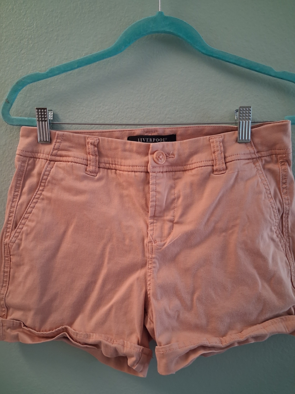 Pink Liverpool Johnny Shorts | Size 6/28
